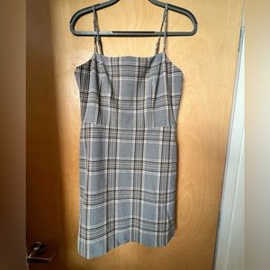 Aritzia Wilfred Plaid Dress Size 10